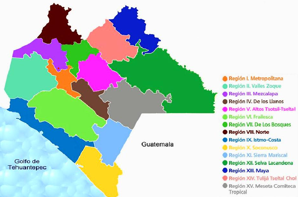 Regiones de Chiapas